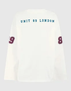 89 Artwork Sport Longsleeve Wit