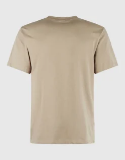 Artwork T-shirt Beige