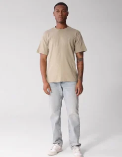 Artwork T-shirt Beige