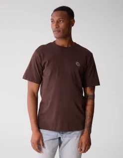 Artwork T-shirt Donkerbruin
