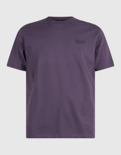 Artwork T-shirt Donkerpaars
