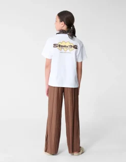 Artwork T-shirt Wit