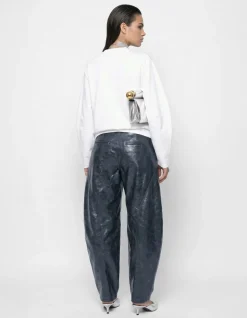 Asymmetric Barrel Fit Broek Donkergrijs