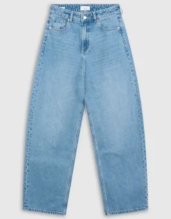 Baggy Fit Jeans Blauw