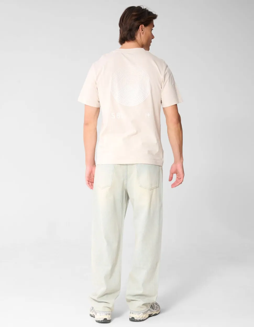 Baggy Fit Jeans Bleached L34