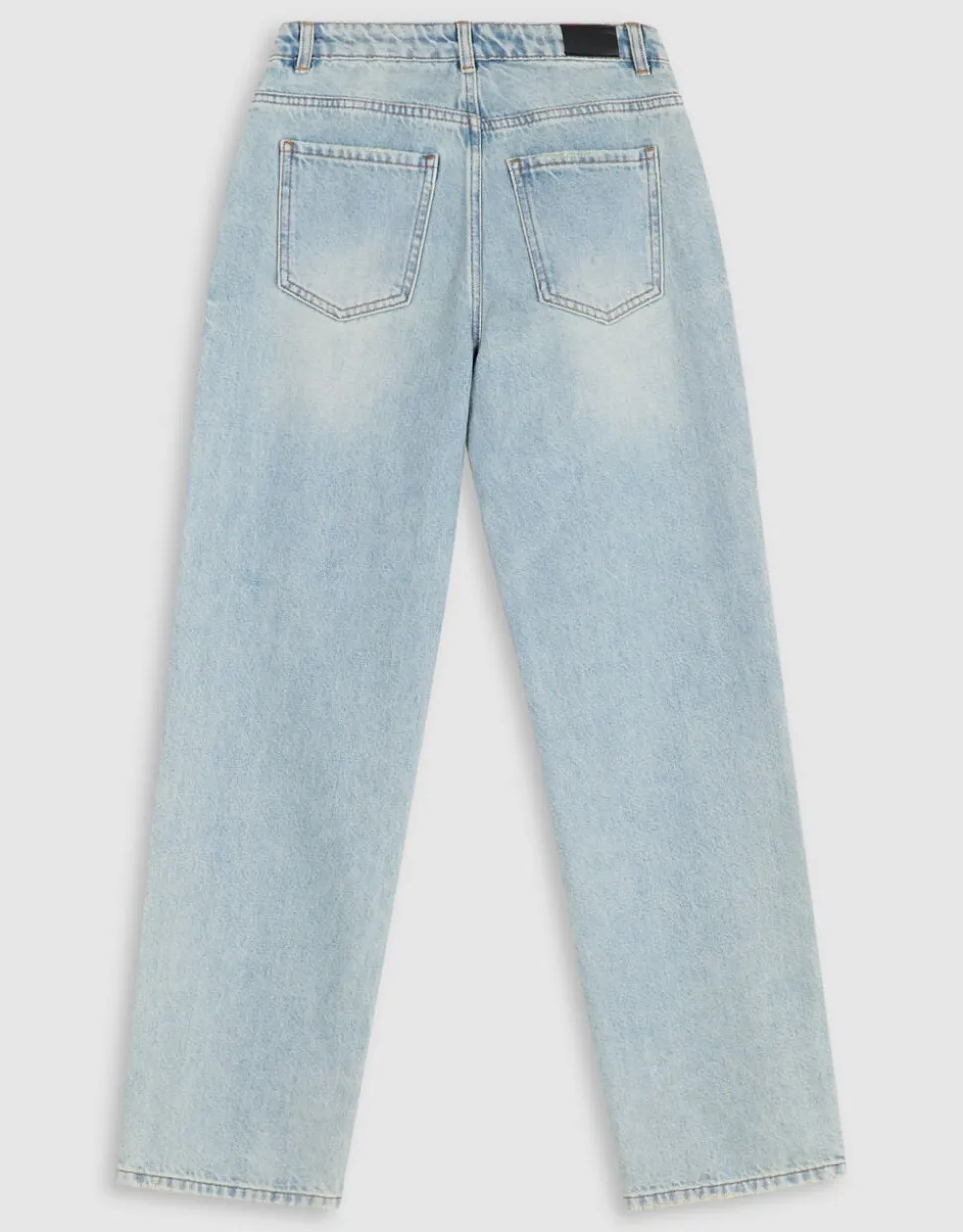 Baggy Fit Jeans Dirty Washed Lichtblauw