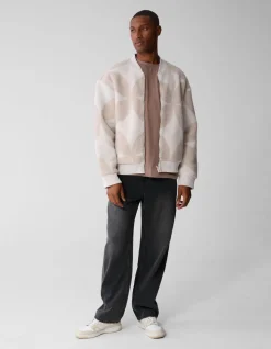 Baggy Fit Jeans Donkergrijs L33