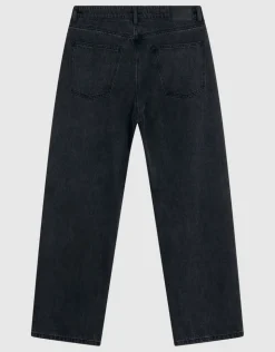 Baggy Fit Jeans Donkergrijs L33