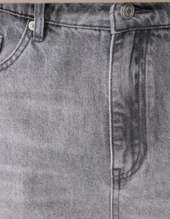 Baggy Fit Jeans Lichtgrijs L32