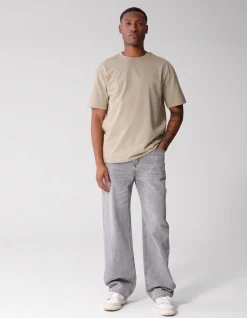Baggy Fit Jeans Lichtgrijs L34
