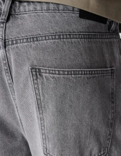 Baggy Fit Jeans Lichtgrijs L34