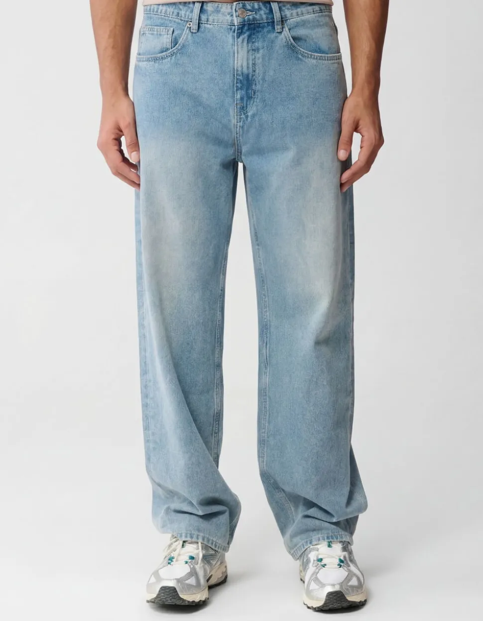 Baggy Fit Jeans Mediumstone L32