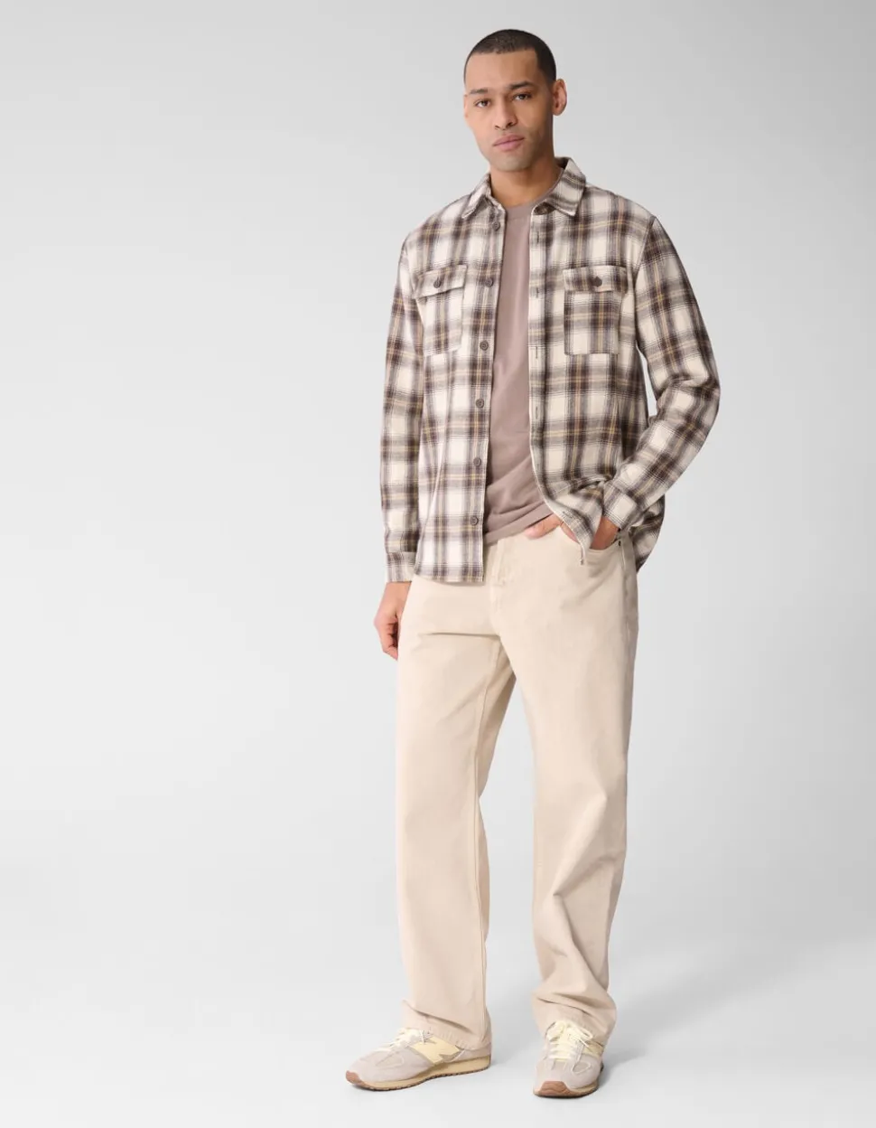 Baggy Fit Jeans Zand L32