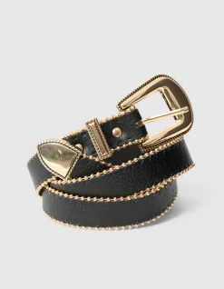 Ball Chain Riem Zwart