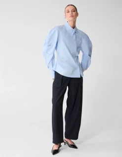 Balloon Blouse Lichtblauw By Lonneke