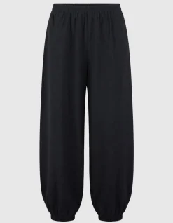 Balloon Fit Broek Zwart