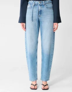 Balloon Fit Jeans Donkerblauw