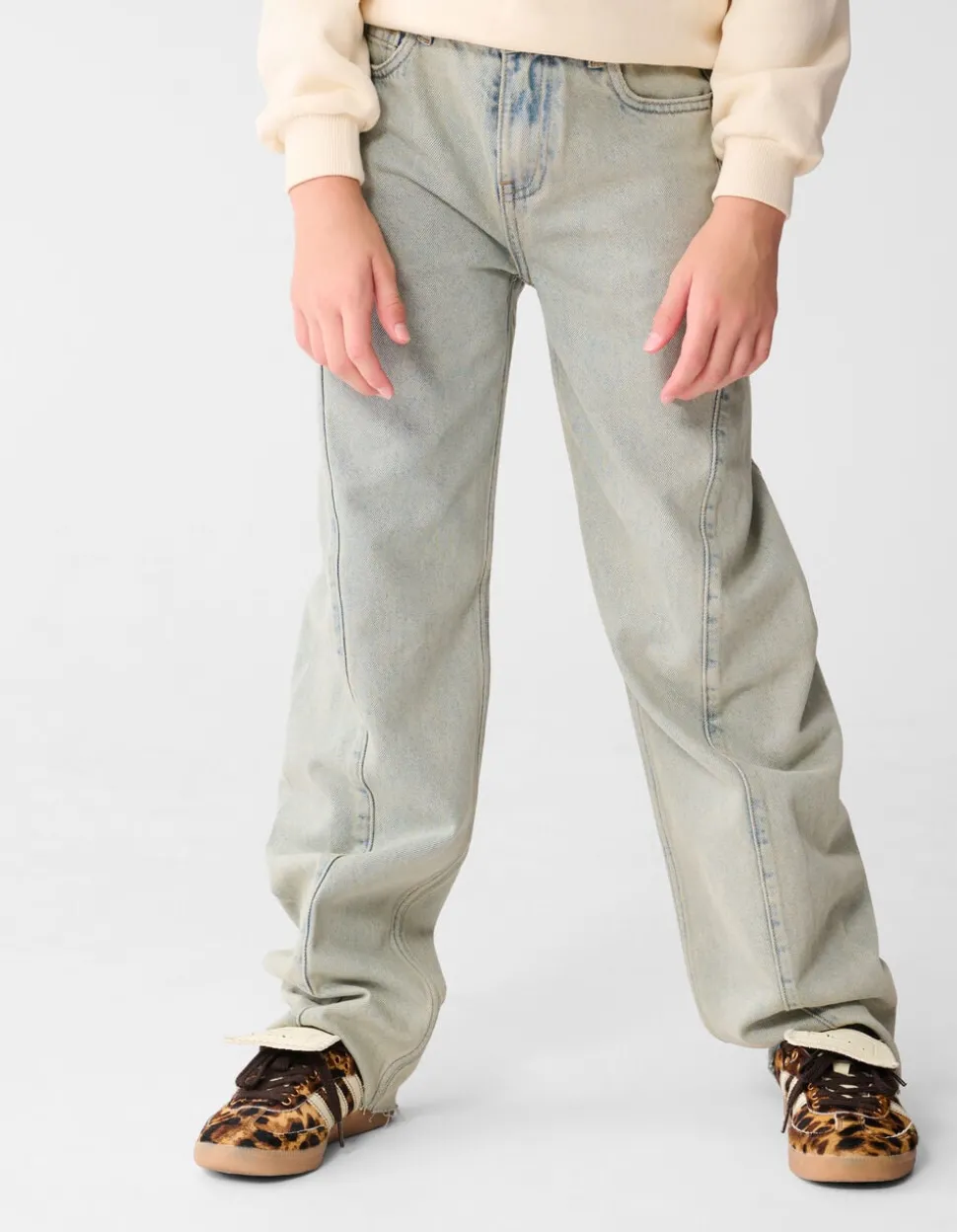 Balloon Fit Jeans Lichtblauw
