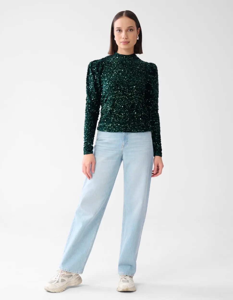 Balloon Fit Jeans Mediumstone/Bleached