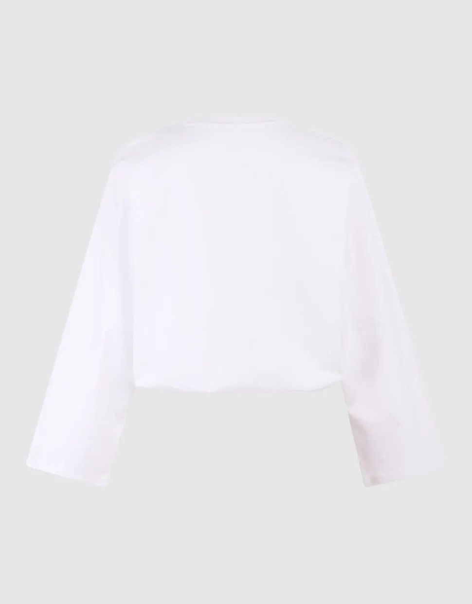 Balloon Longsleeve T-shirt Wit