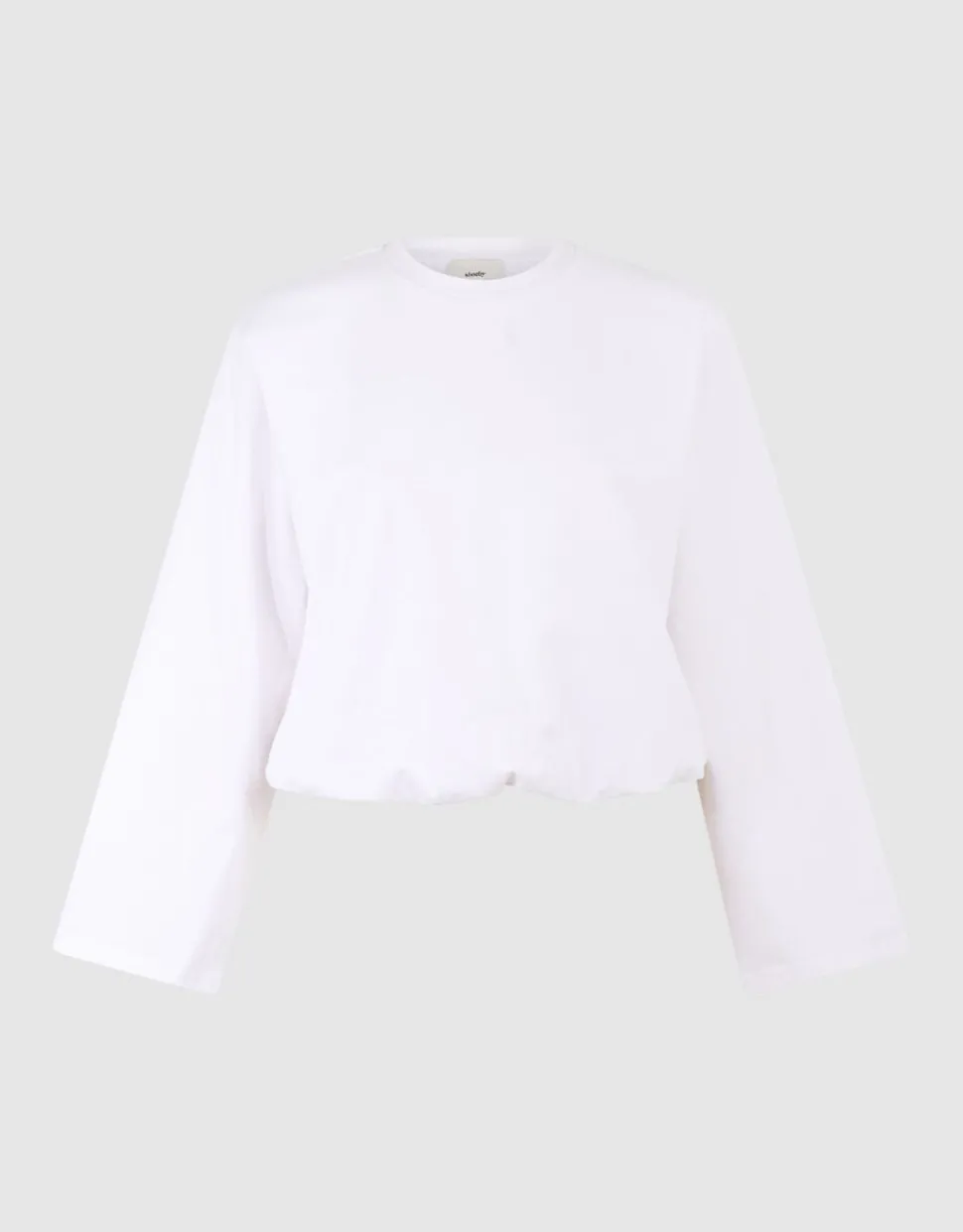 Balloon Longsleeve T-shirt Wit