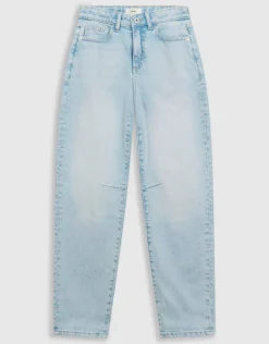 Barrel Fit Jeans Bleached