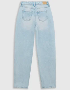 Barrel Fit Jeans Bleached