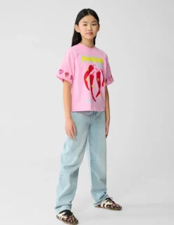 Barrel Fit Jeans Bleached