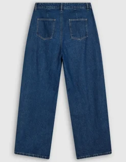Barrel Fit Jeans Donkerblauw By Mieke
