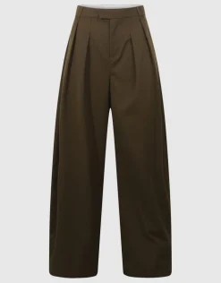 Barrel Fit Pantalon Khaki
