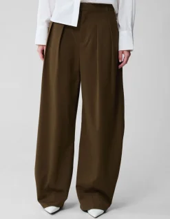Barrel Fit Pantalon Khaki
