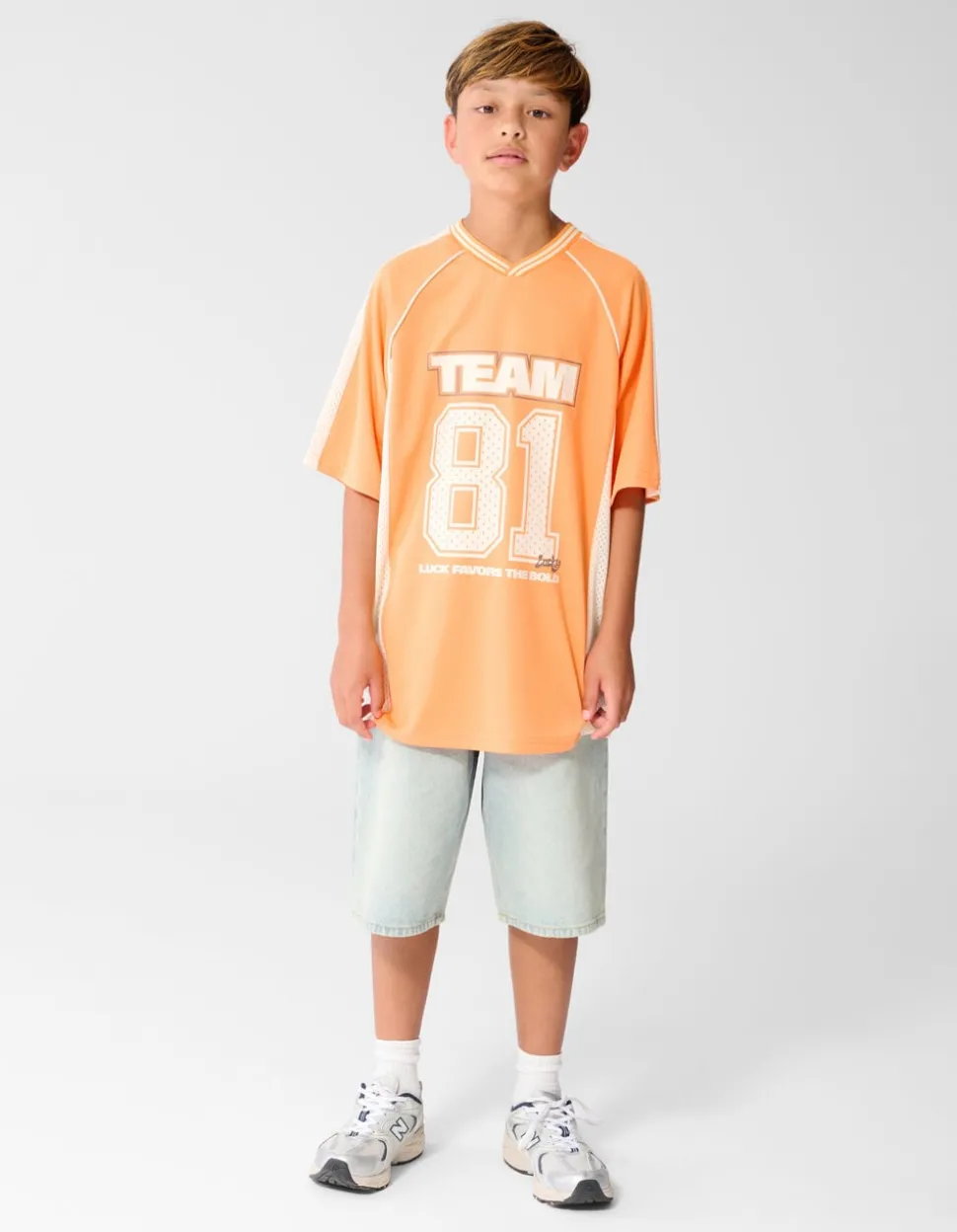Baseball T-shirt Oranje