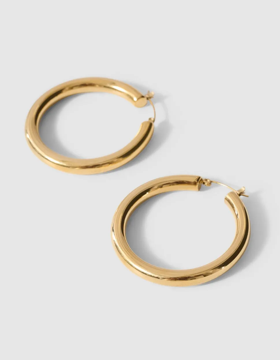 Basic Hoop Oorbellen Goud