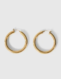 Basic Hoop Oorbellen Goud