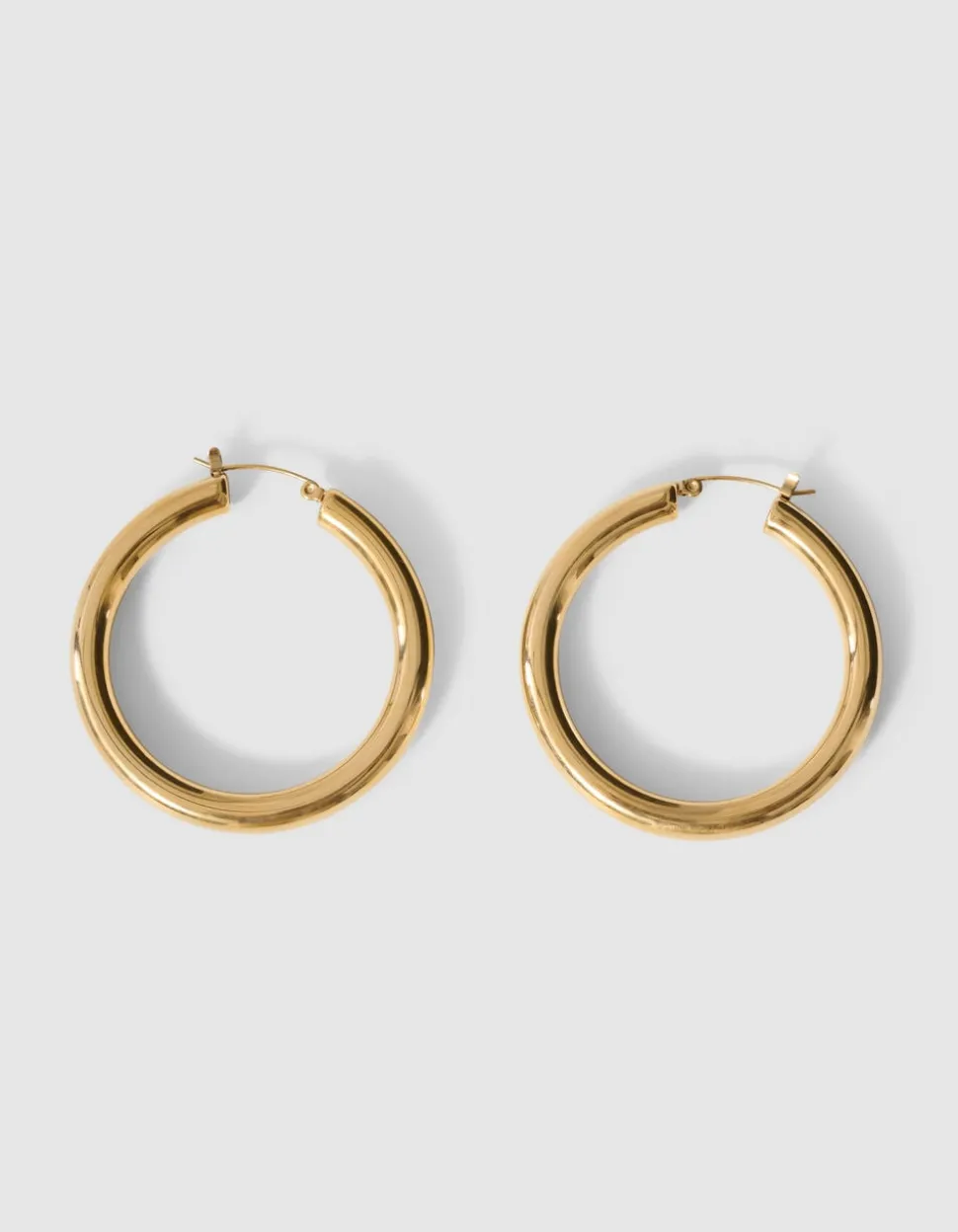 Basic Hoop Oorbellen Goud