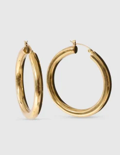 Basic Hoop Oorbellen Goud
