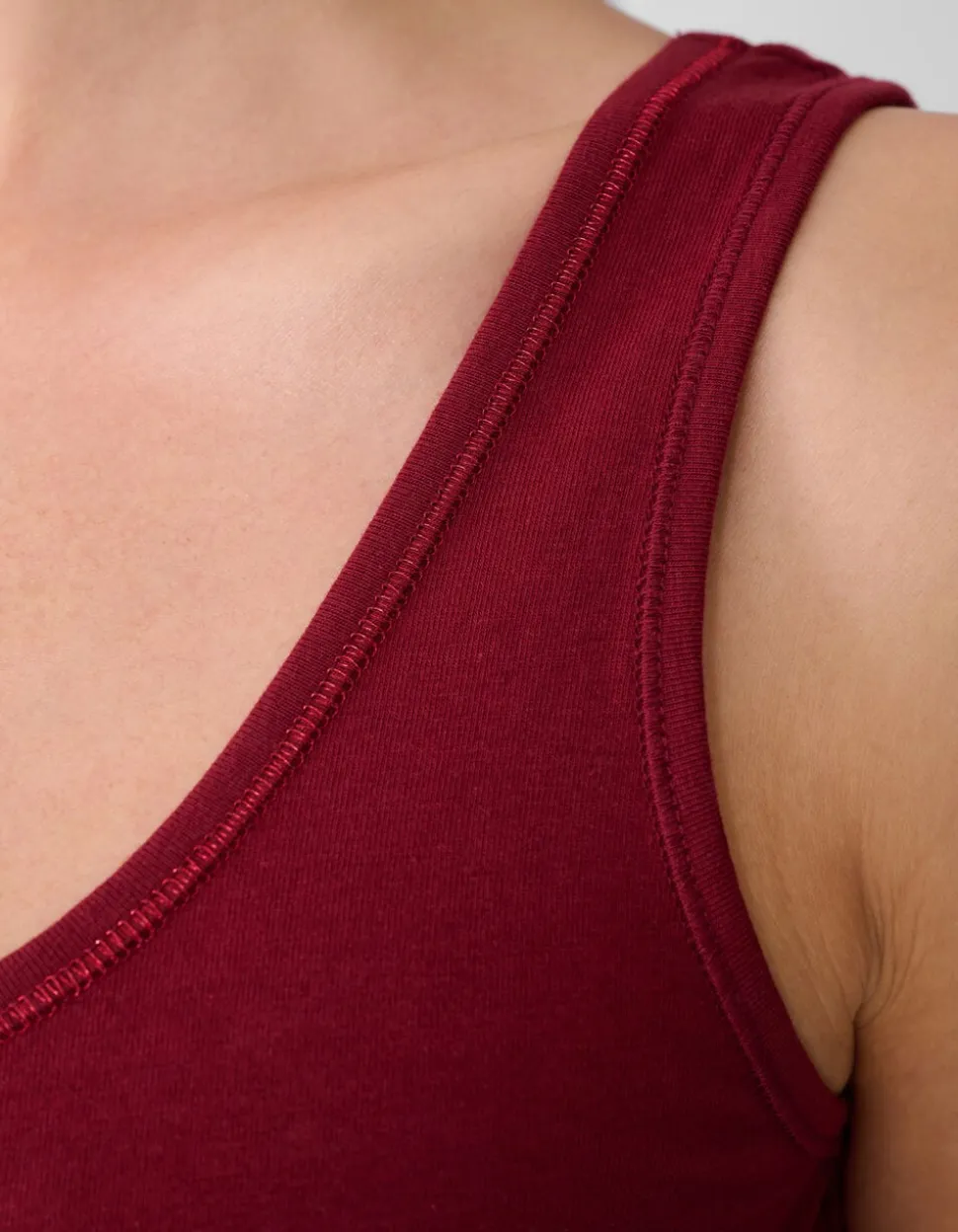 Basic Tanktop Rood