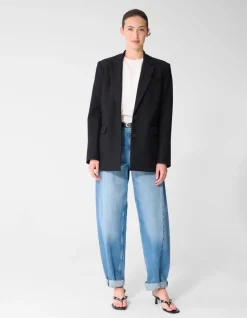Basis Blazer Zwart