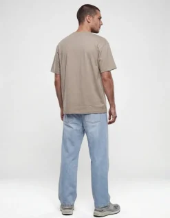 Basis Label T-shirt Lichtgroen