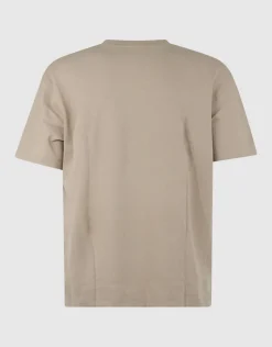 Basis Label T-shirt Lichtgroen