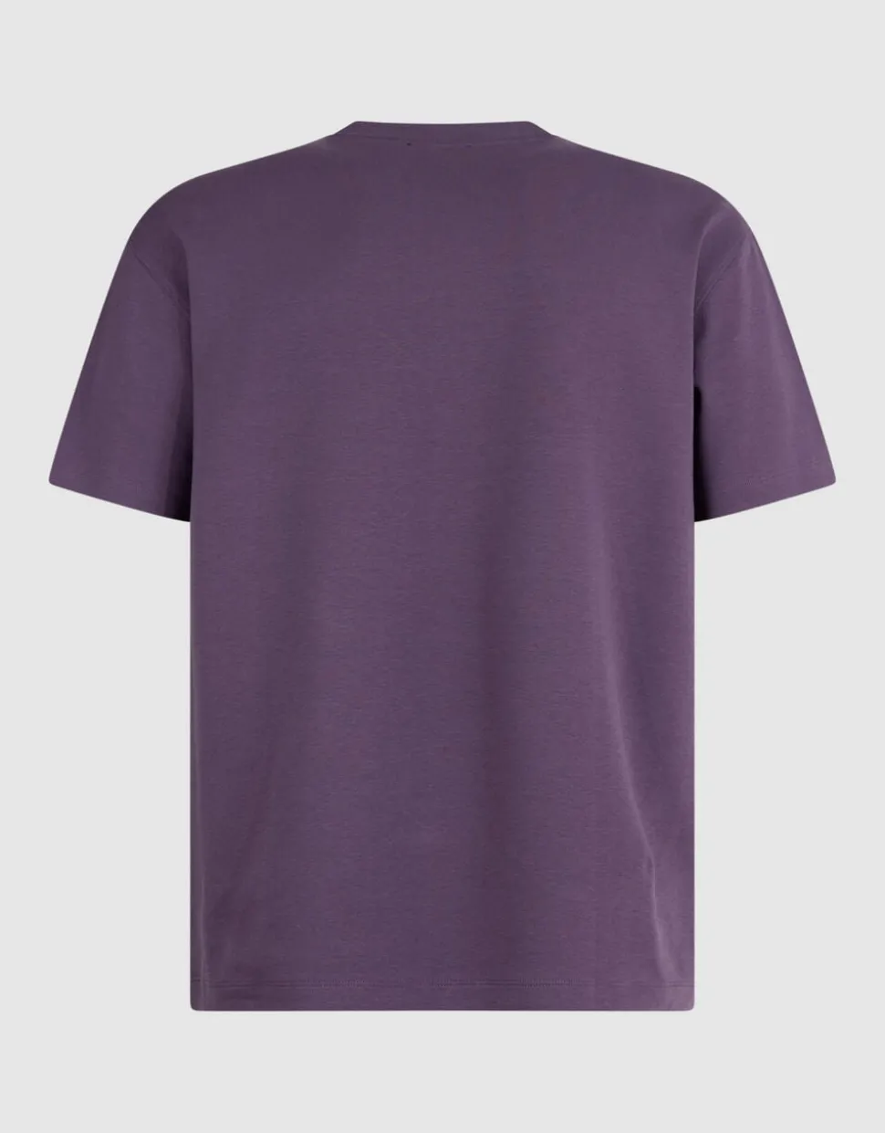 Basis Label T-shirt Paars