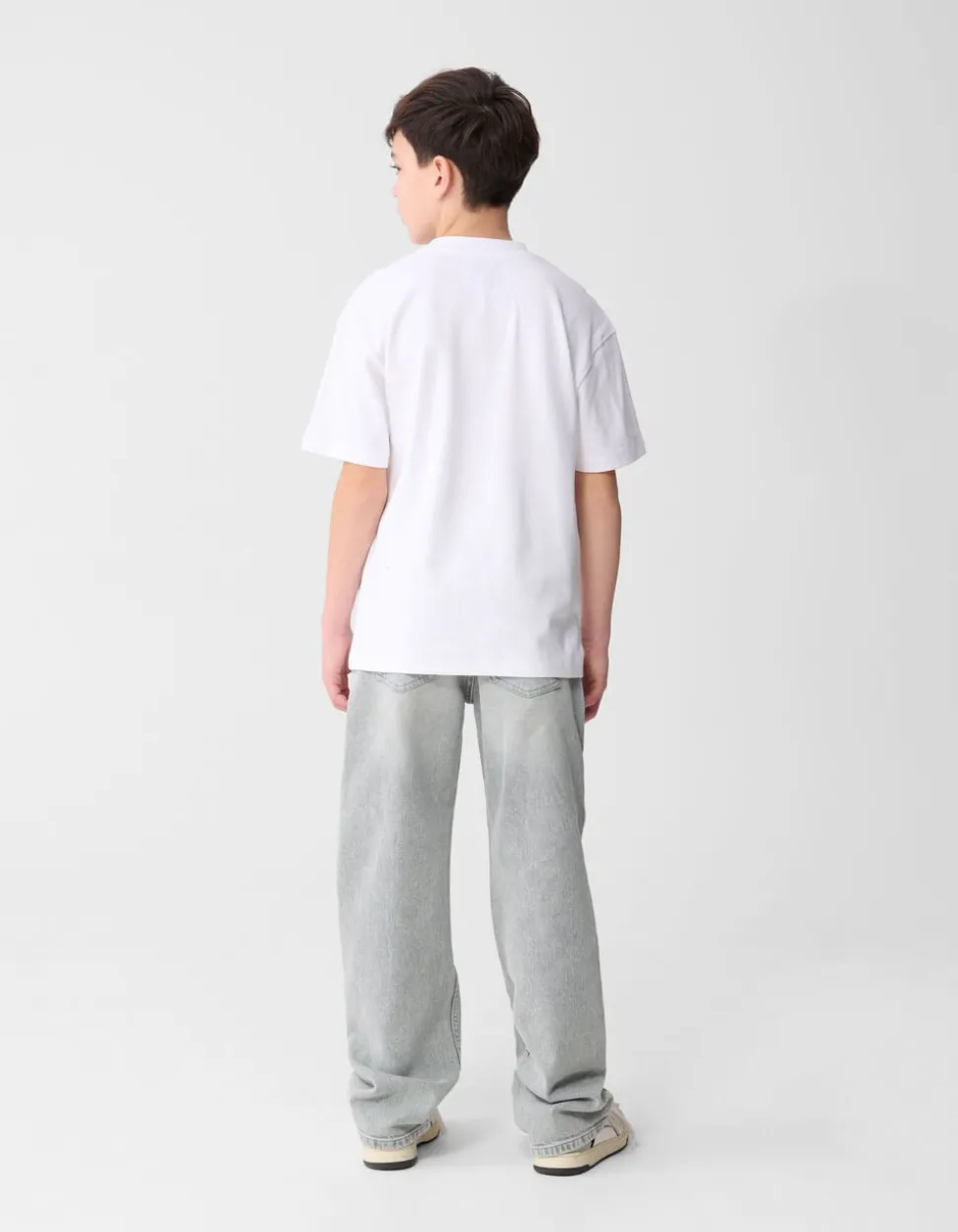 Basis Label T-shirt Wit