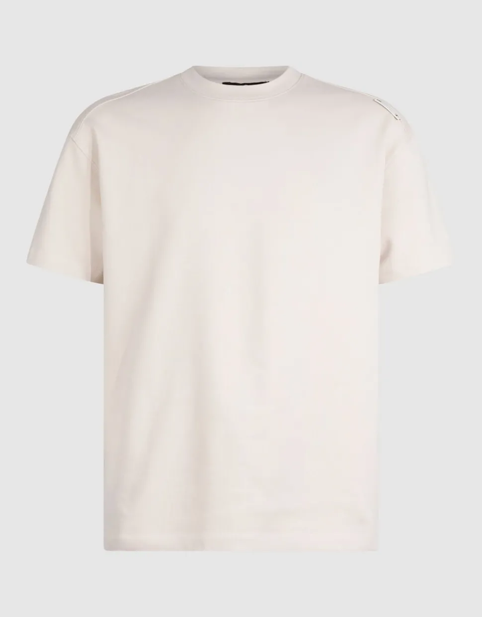 Basis Label T-shirt Zand