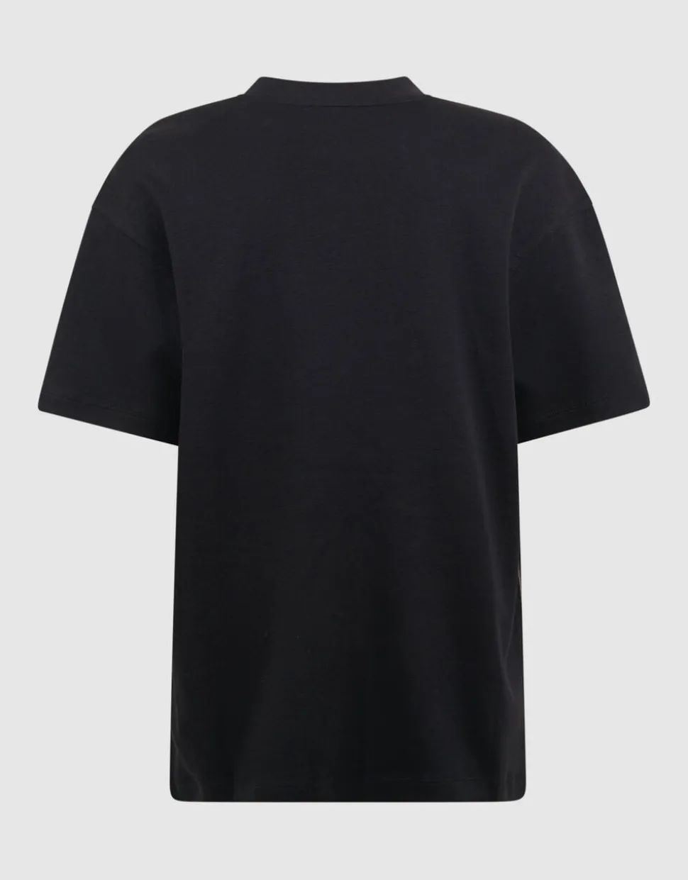 Basis Label T-shirt Zwart