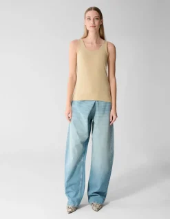 Basis Tanktop Beige
