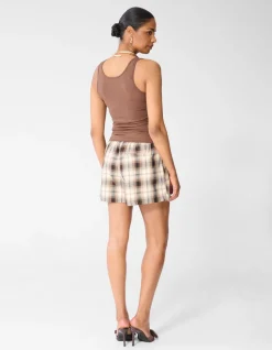 Basis Tanktop Lichtbruin