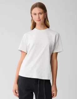 Basis T-shirt Lichtgrijs