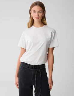 Basis T-shirt Lichtgrijs