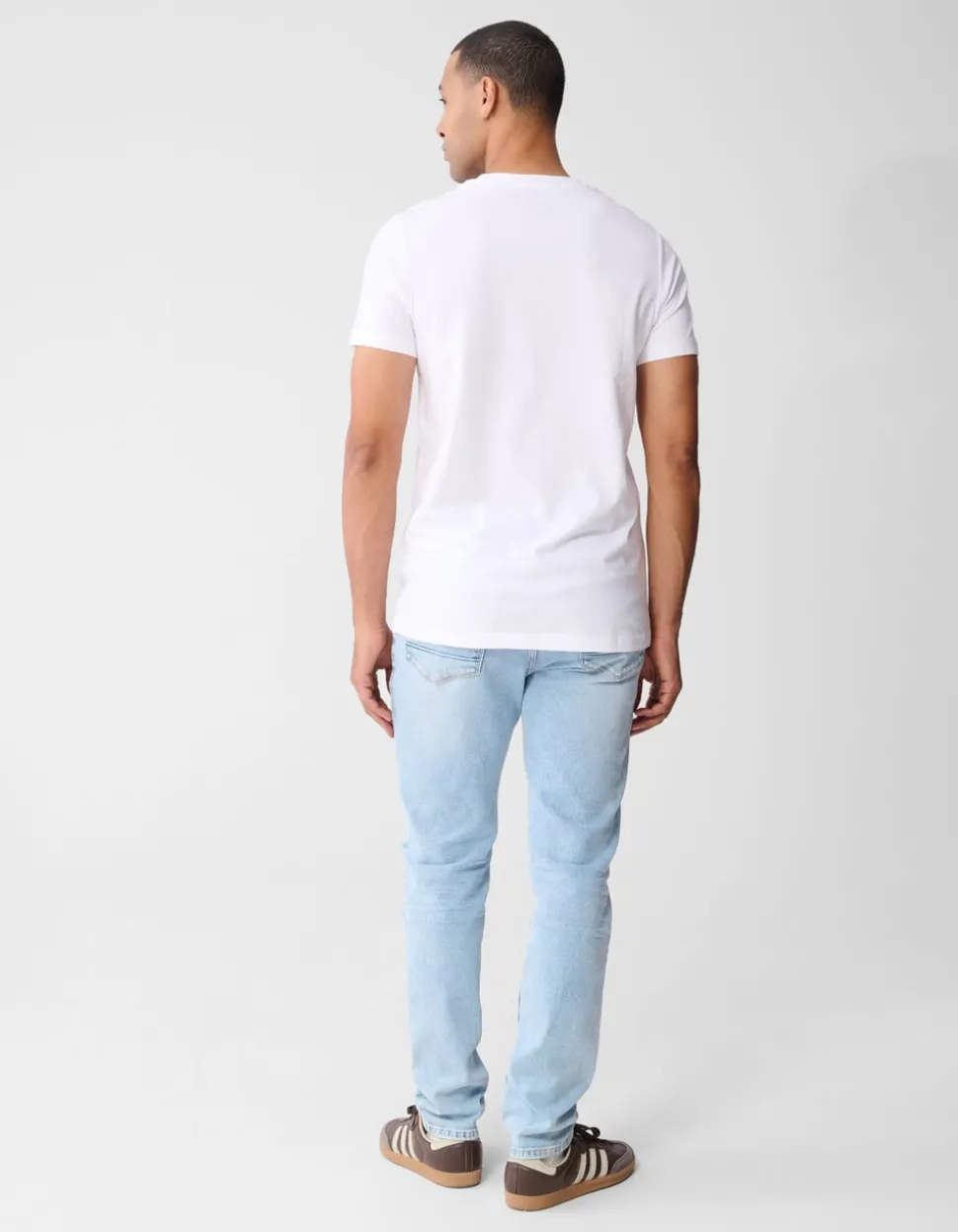 Basis T-shirt Wit
