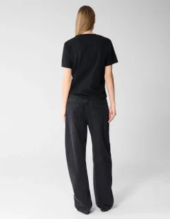 Basis T-shirt Zwart